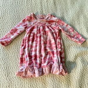Magnetic Me Pink Camo Baby Dress Size 3-6 Months